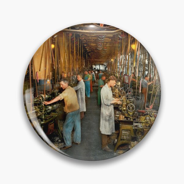 Item preview, Machinist - Machine shop at Splitdorf Electrical Corp 1931 designed and sold by Mike Savad Photography.