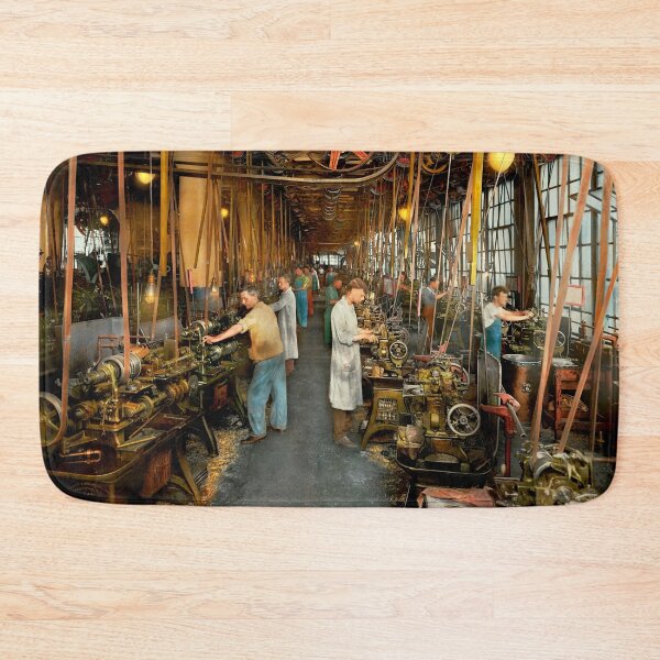 Item preview, Machinist - Machine shop at Splitdorf Electrical Corp 1931 designed and sold by Mike Savad Photography.