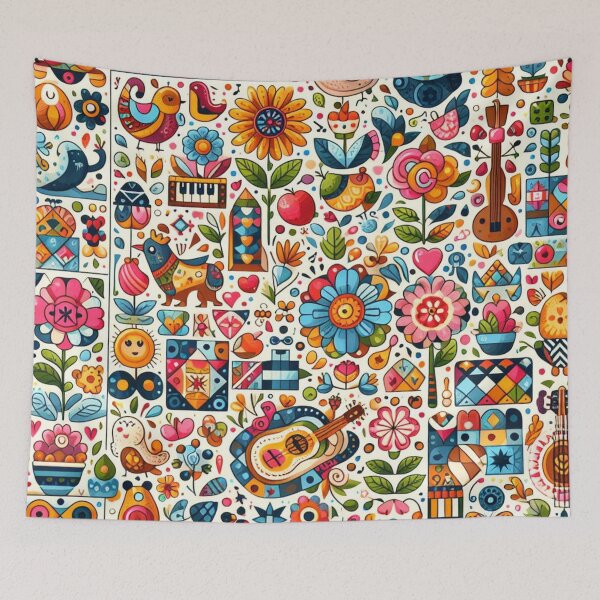 Item preview, Joyful Whimsy Fabric Collection designed and sold by Rui Fernandes.