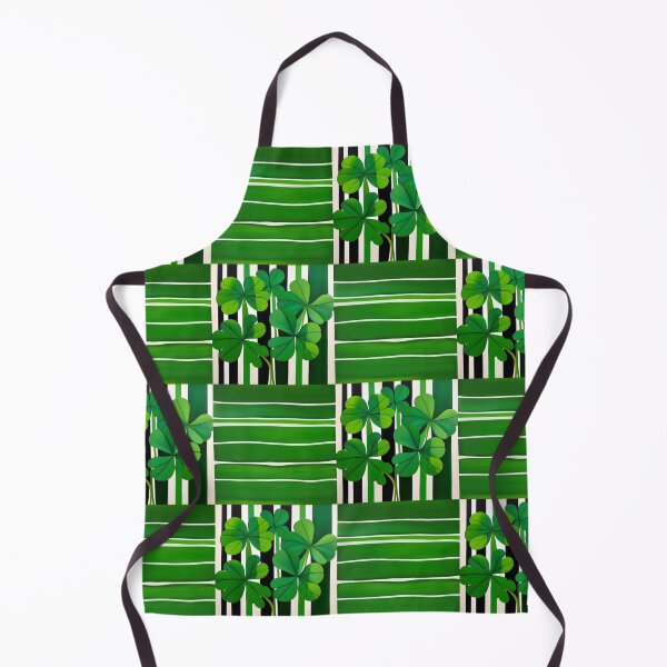 Item preview, Shamrocks on Stripes  designed and sold by Dana Roper.