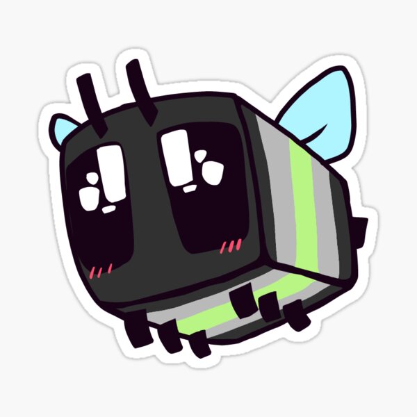 Agender Bee Pride Sticker