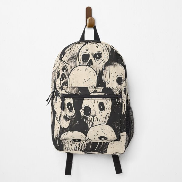 Item preview, Tiled Ghost Face Pattern designed and sold by dcrc.