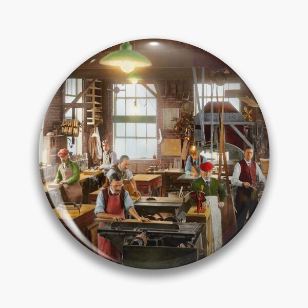 Item preview, Woodworker - Mr Mudd and his carpenters 1917 designed and sold by Mike Savad Photography.