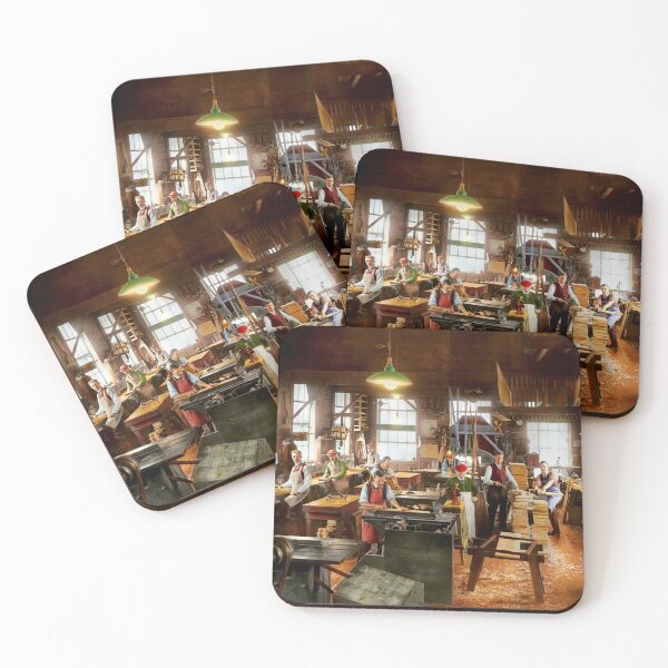 Item preview, Woodworker - Mr Mudd and his carpenters 1917 designed and sold by Mike Savad Photography.