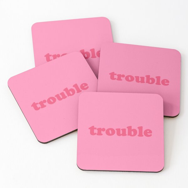 Item preview, Trouble - Pink designed and sold by moetheevilcat.