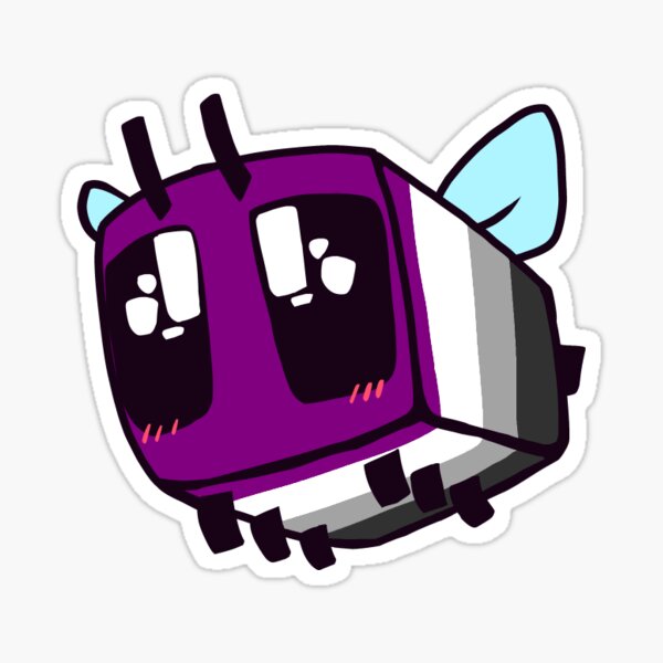 Asexual Bee Pride Sticker