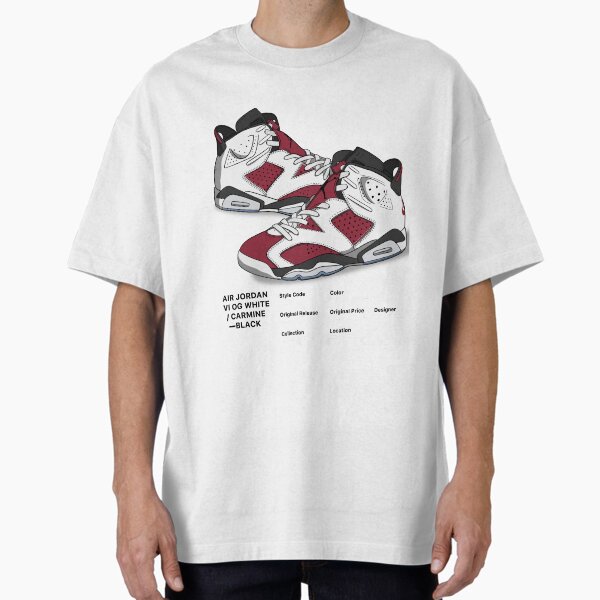 carmine 6 tees