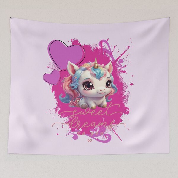Item preview, Sweet Unicorn Sweet Dreams for you designed and sold by Ecmoprints.