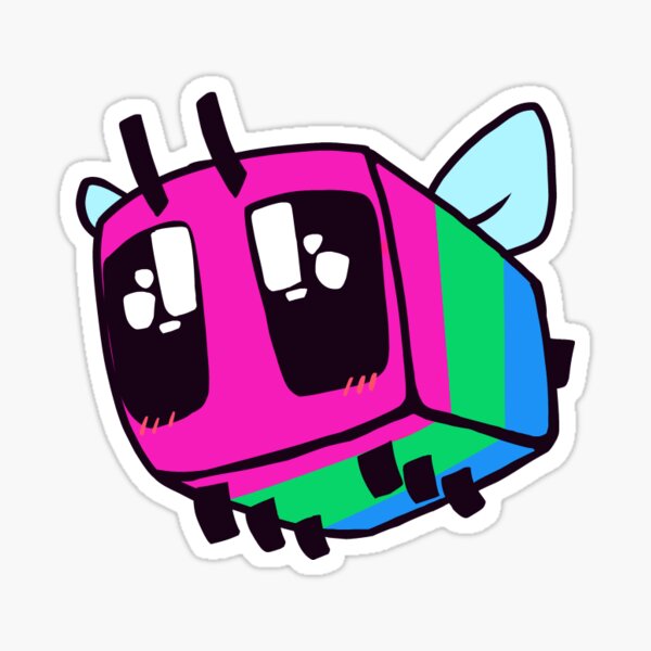 Polysexual Bee Pride Sticker