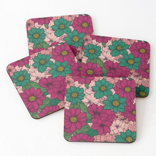 Item preview, Jungle Flower Pattern designed and sold by WAUZ.