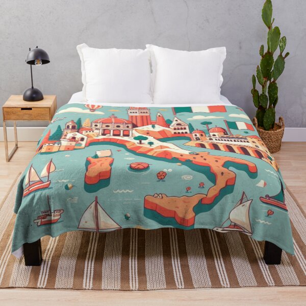 Item preview, Animated Italy Symbolic Map and main Sights designed and sold by Gaborai.