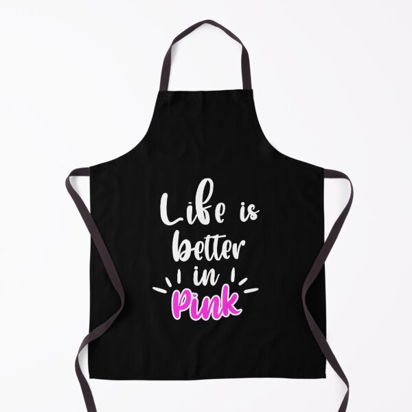 Item preview, Life's Better In Pink Cute Soft Pink Spring Vibes designed and sold by shirtscom.