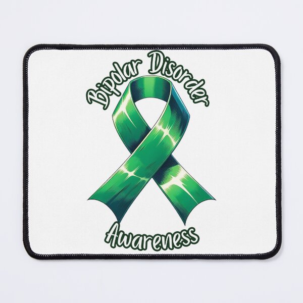 Item preview, Bipolar Disorder Awareness Green Ribbon Mental Health designed and sold by kylmllr101684.