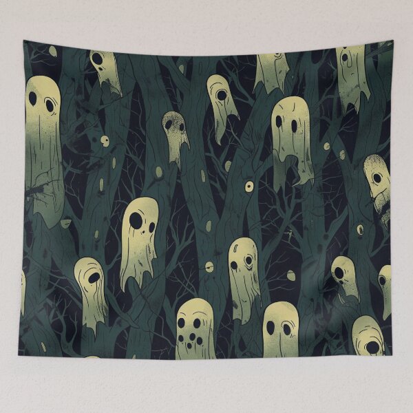 Item preview, Tiled Haunted Forest Pattern designed and sold by dcrc.
