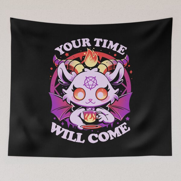 Item preview, Teatime in Hell - Cute Baphomet Demon designed and sold by Snouleaf.