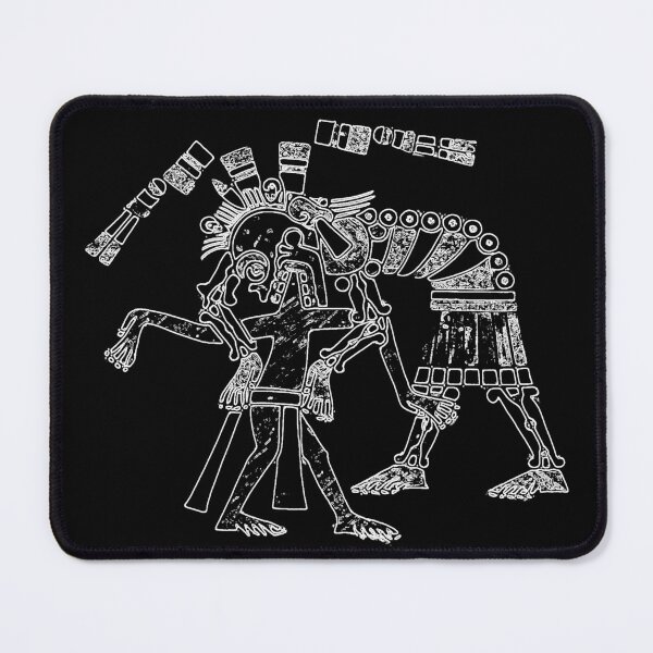 Item preview, Mictecacihuatl lady of death black and white. designed and sold by MagentaCalavera.