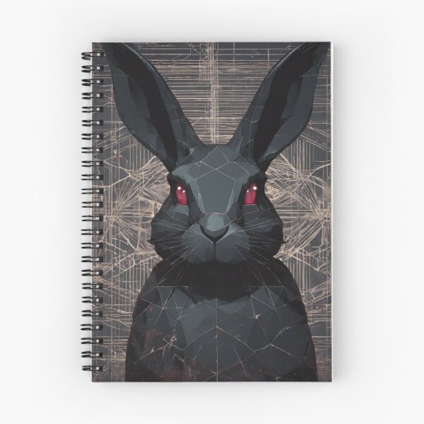 Item preview, Black hare in geometric figures designed and sold by GeometricPic.