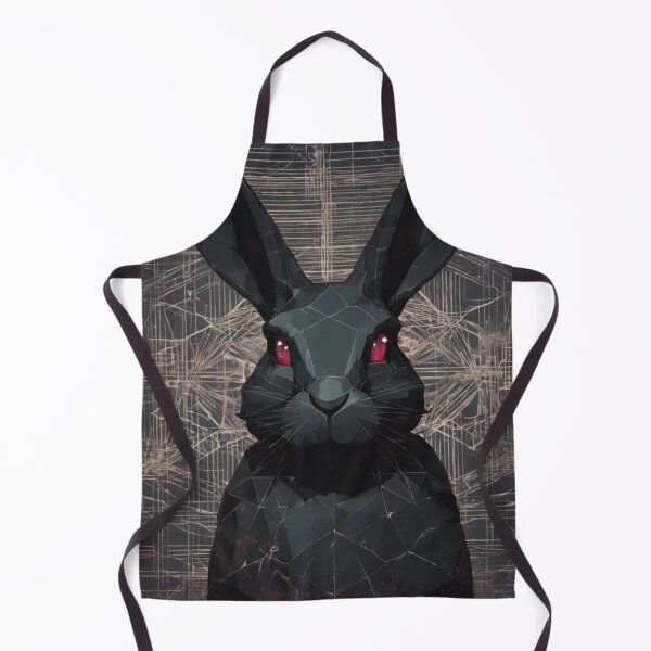 Item preview, Black hare in geometric figures designed and sold by GeometricPic.