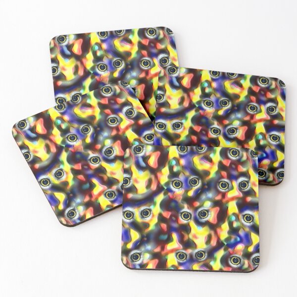 Item preview, Colorful Creatures with Watchful Eyes designed and sold by kristalcurt.