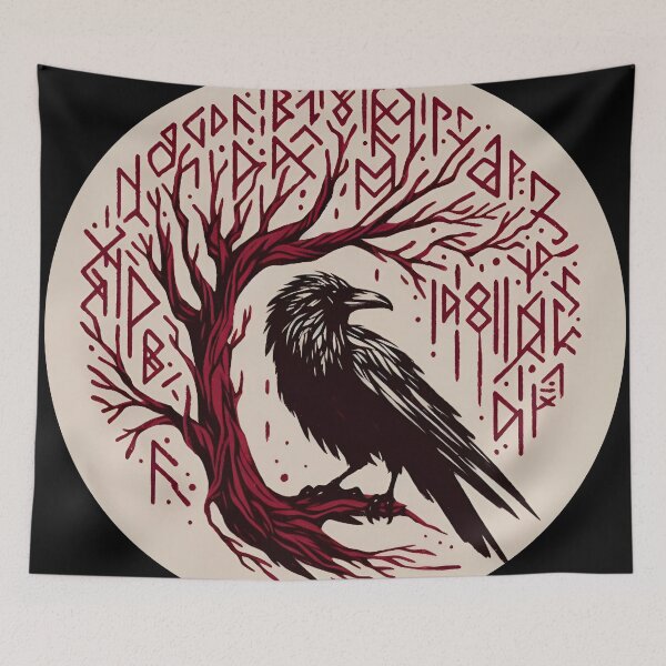 Item preview, Huginn on Yggdrasil designed and sold by AEGIR-.