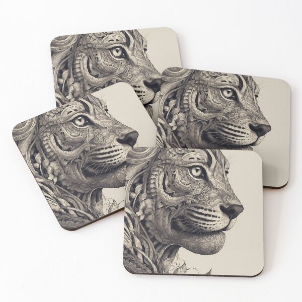 Item preview, Intricate Majesty: The Ornate Tiger designed and sold by Vitalka-uk.