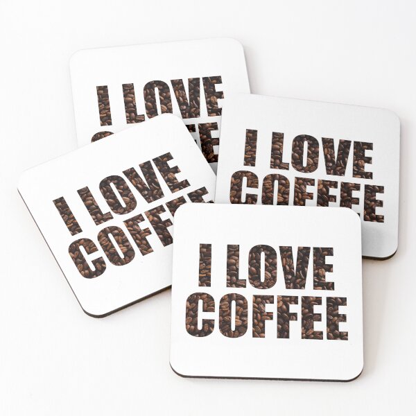Item preview, Coffee Lovers: An illustration written ''I love coffee' designed and sold by AwakenCoffee.