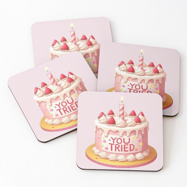 Item preview, You Tried - Cake designed and sold by Vkinsify.