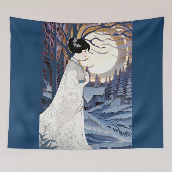 Item preview, PEACEFUL MOONLIGHT WALK designed and sold by Tammera.