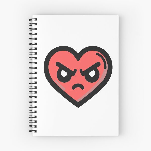 Item preview, Red Upset Heart with eyes and mouth designed and sold by Andrew Frelas.