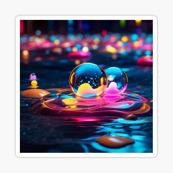 Item preview, Beautiful art with magic bubbles designed and sold by Gabriel Vidal.