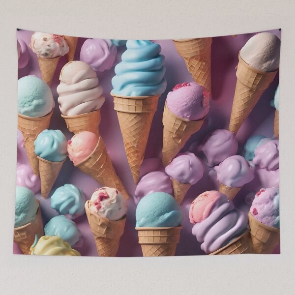 Item preview, Ice Cream Cone Pattern designed and sold by TheArtOfPat.