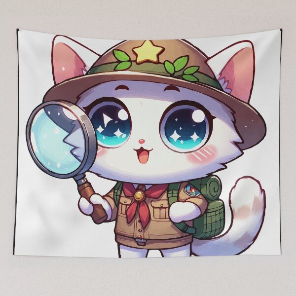 Item preview, The Littlest Detective with the Biggest Magnifying Glass designed and sold by Gacram.