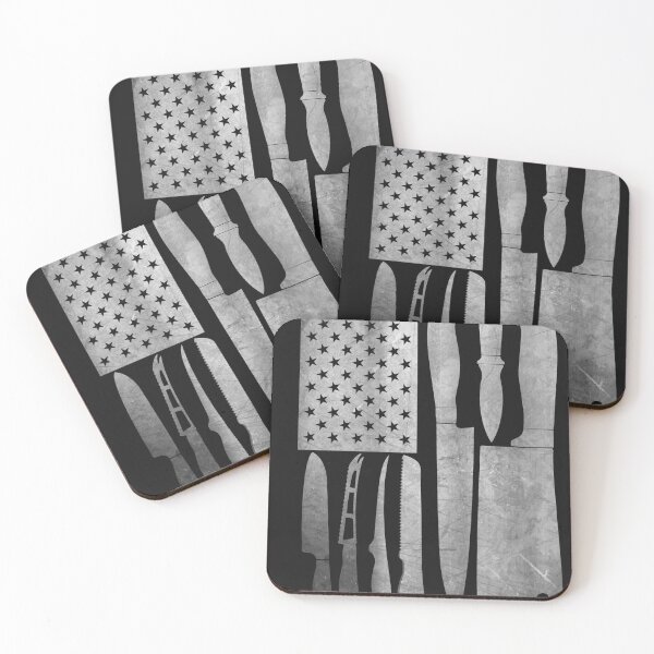 Item preview, Funny Chef Knife American Flag Design For Men Women Patriot  designed and sold by VISIONSTURME.