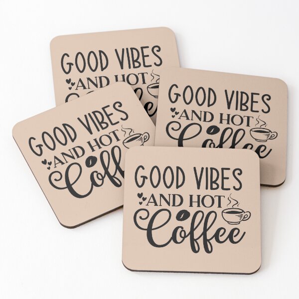 Item preview, Good Vibes and Hot Coffee designed and sold by MacMerch121.