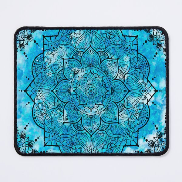 Item preview, Water Mandala, buddhist, lotus, abstract art designed and sold by MayGreenAbgrall.