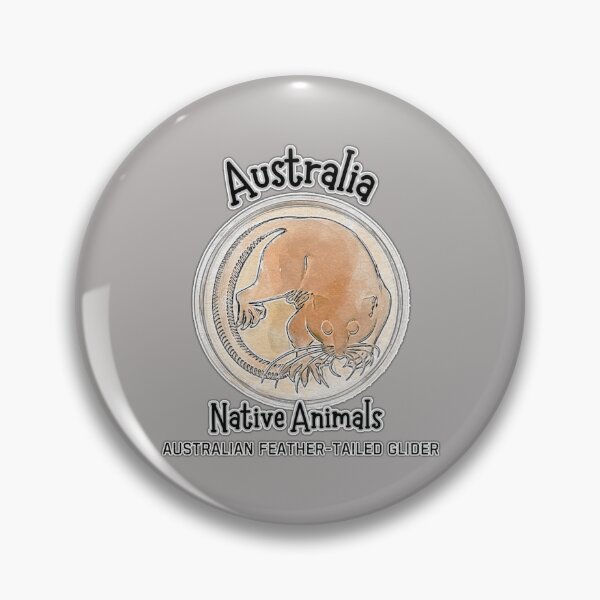 Item preview, Australian Native Animals - Australian Feather-Tailed Glider designed and sold by Michael van der Hoorn.