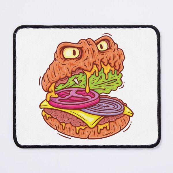 Aperçu de l'œuvre NOM NOM Burger créée et vendue par Flamingo-Pie.