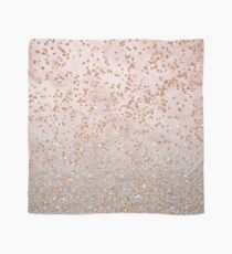 Mixed rose gold glitter gradients Scarf