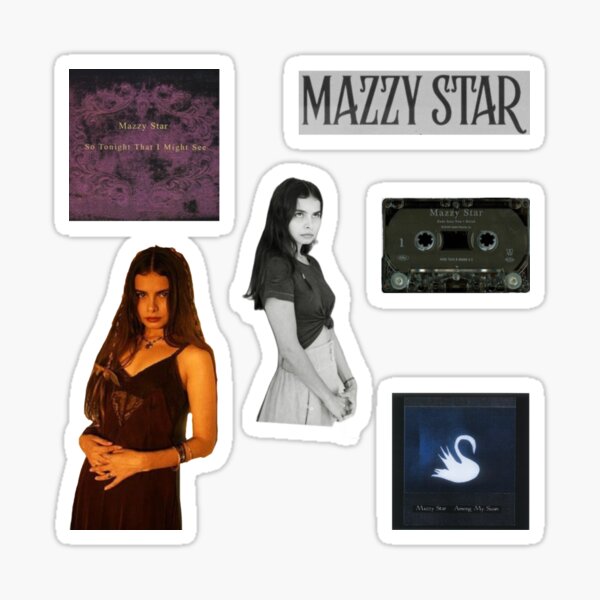 Vista previa del artículo con la obra «paquete de pegatinas mazzy star», diseñado y vendido por serene-queen.