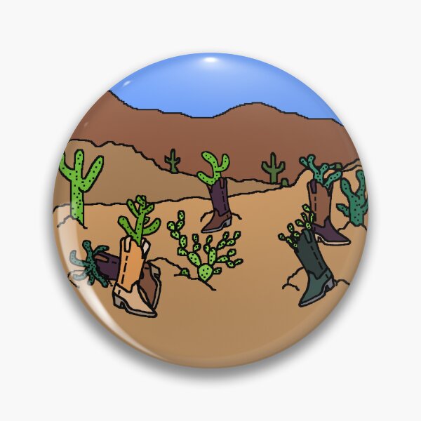 Item preview, Desert of the Unlucky Cowboys designed and sold by EMStantonDesign.