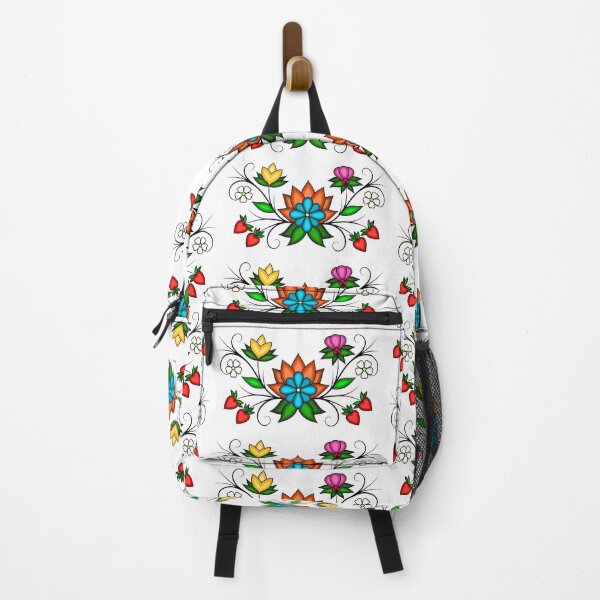 Item preview, Ziigwan 2024 Small Ojibwe Floral Motif designed and sold by ojiberishdsgns.