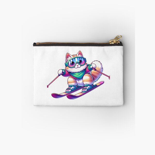 Item preview, Cat Skiing Funny Cat Lover Gift  designed and sold by HosvPrint .s.