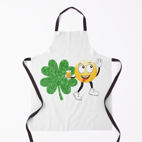 Item preview, Shamrocks and Smiles Everywhere - Retro Cartoon Style designed and sold by Raise2Shine.