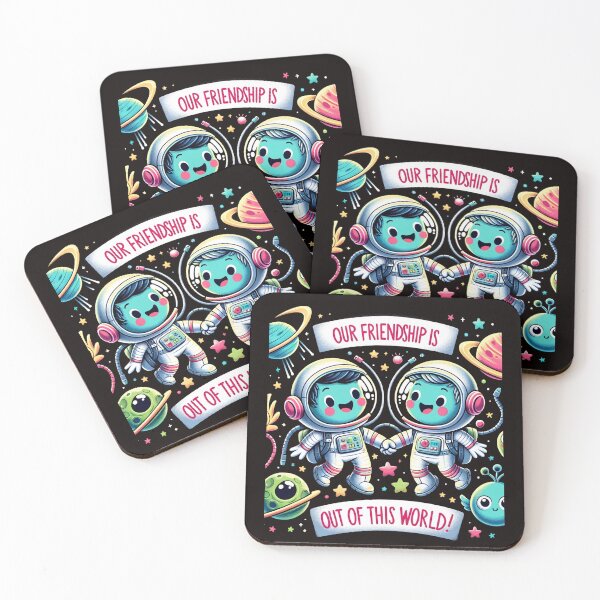Item preview, SPACE BUDDIES GALACTIC FRIENDSHIP ADVENTURE FUNNY GIFTS designed and sold by DiySystem.