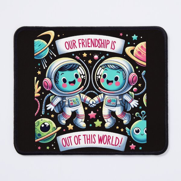 Item preview, SPACE BUDDIES GALACTIC FRIENDSHIP ADVENTURE FUNNY GIFTS designed and sold by DiySystem.