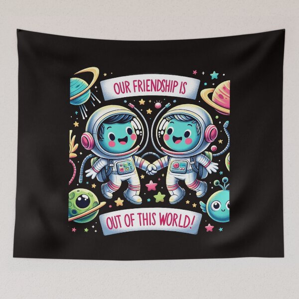 Item preview, SPACE BUDDIES GALACTIC FRIENDSHIP ADVENTURE FUNNY GIFTS designed and sold by DiySystem.