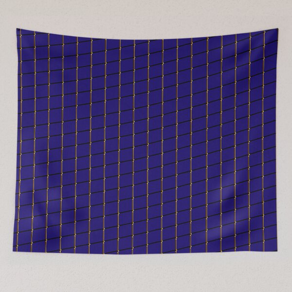 Item preview, Voxel Tiles Metallic 2 Blue designed and sold by PotatoVonEpicus.