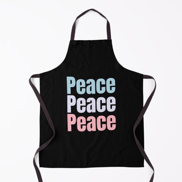 Item preview, Peace, Peace, Peace repeated 3 times design with light colours. show peace to everyone  designed and sold by LewaTahami.