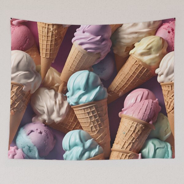 Item preview, Ice Cream Cone Pattern designed and sold by TheArtOfPat.