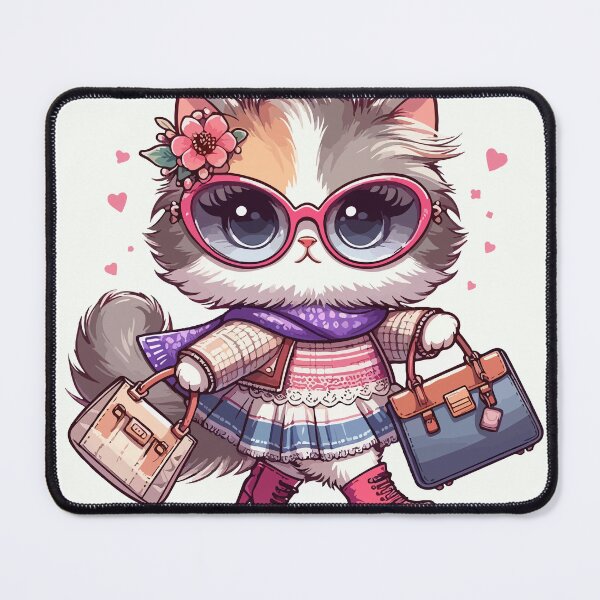 Item preview, The Cat with More Style than a Mouse designed and sold by Gacram.